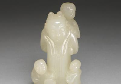 图片[2]-Jade figurine, Qing dynasty (1644-1911)-China Archive